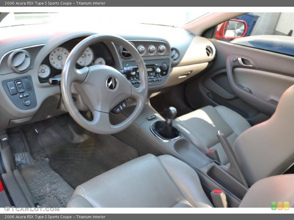 Titanium Interior Prime Interior for the 2006 Acura RSX Type S Sports Coupe #53344992