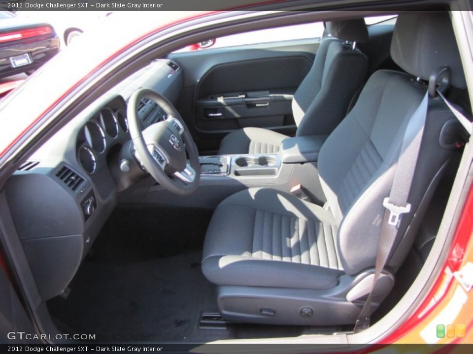 Dark Slate Gray Interior Photo for the 2012 Dodge Challenger SXT #53345047