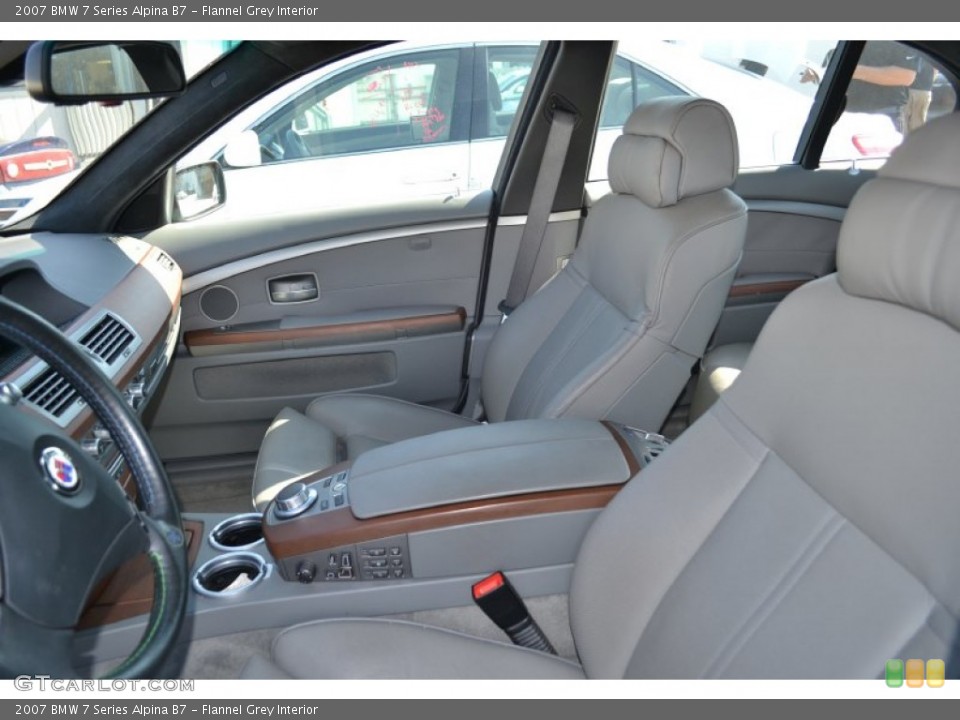 Flannel Grey Interior Photo for the 2007 BMW 7 Series Alpina B7 #53345074