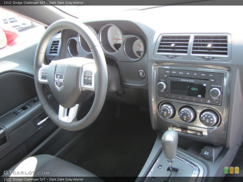 Dark Slate Gray Interior Dashboard for the 2012 Dodge Challenger SXT #53345083