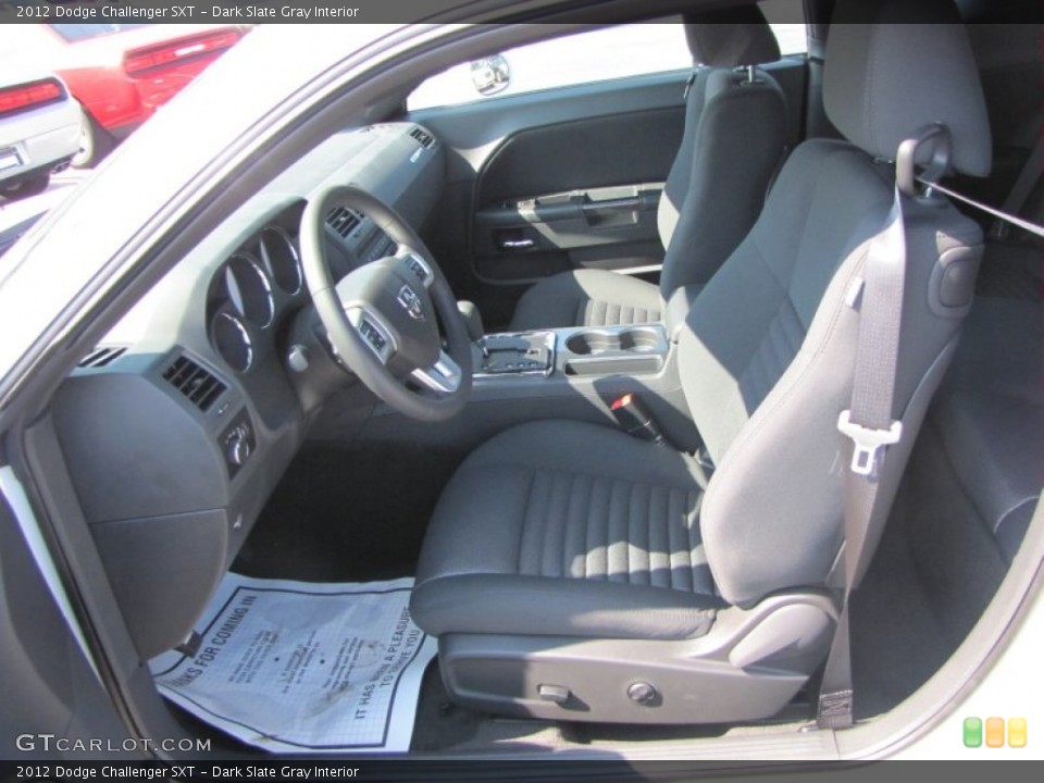 Dark Slate Gray Interior Photo for the 2012 Dodge Challenger SXT #53345998