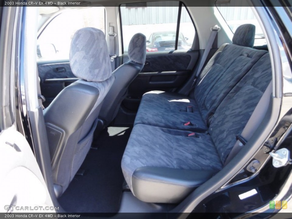 Black Interior Photo for the 2003 Honda CR-V EX 4WD #53346415