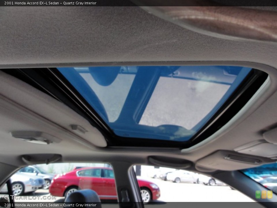 Quartz Gray Interior Sunroof for the 2001 Honda Accord EX-L Sedan #53346949