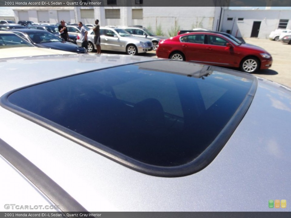 Quartz Gray Interior Sunroof for the 2001 Honda Accord EX-L Sedan #53346961