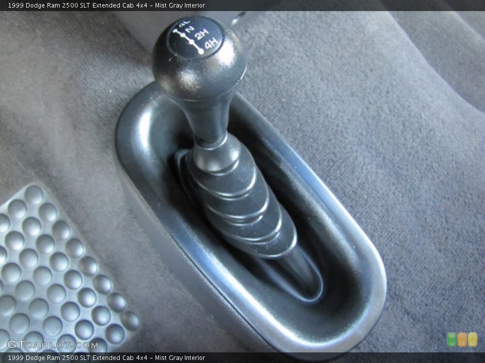 Mist Gray Interior Controls for the 1999 Dodge Ram 2500 SLT Extended Cab 4x4 #53346997