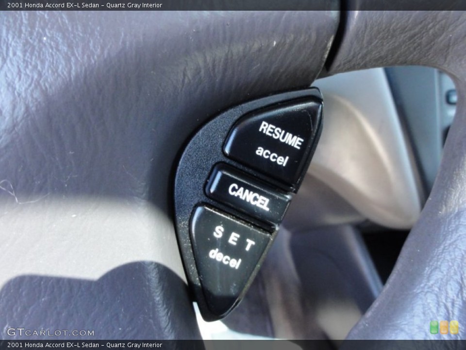 Quartz Gray Interior Controls for the 2001 Honda Accord EX-L Sedan #53347237