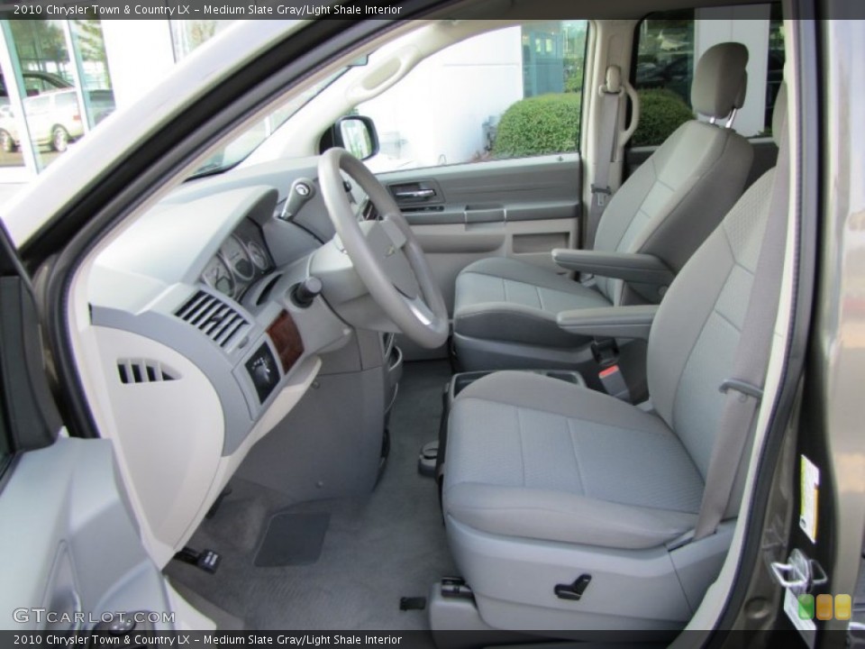 Medium Slate Gray/Light Shale Interior Photo for the 2010 Chrysler Town & Country LX #53347477