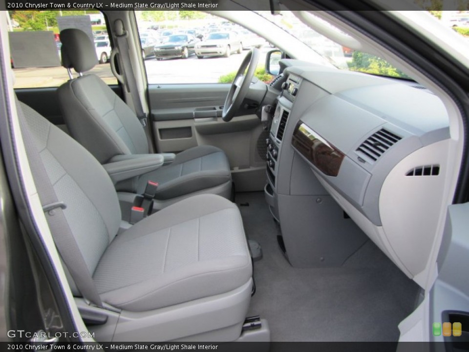 Medium Slate Gray/Light Shale Interior Photo for the 2010 Chrysler Town & Country LX #53347573