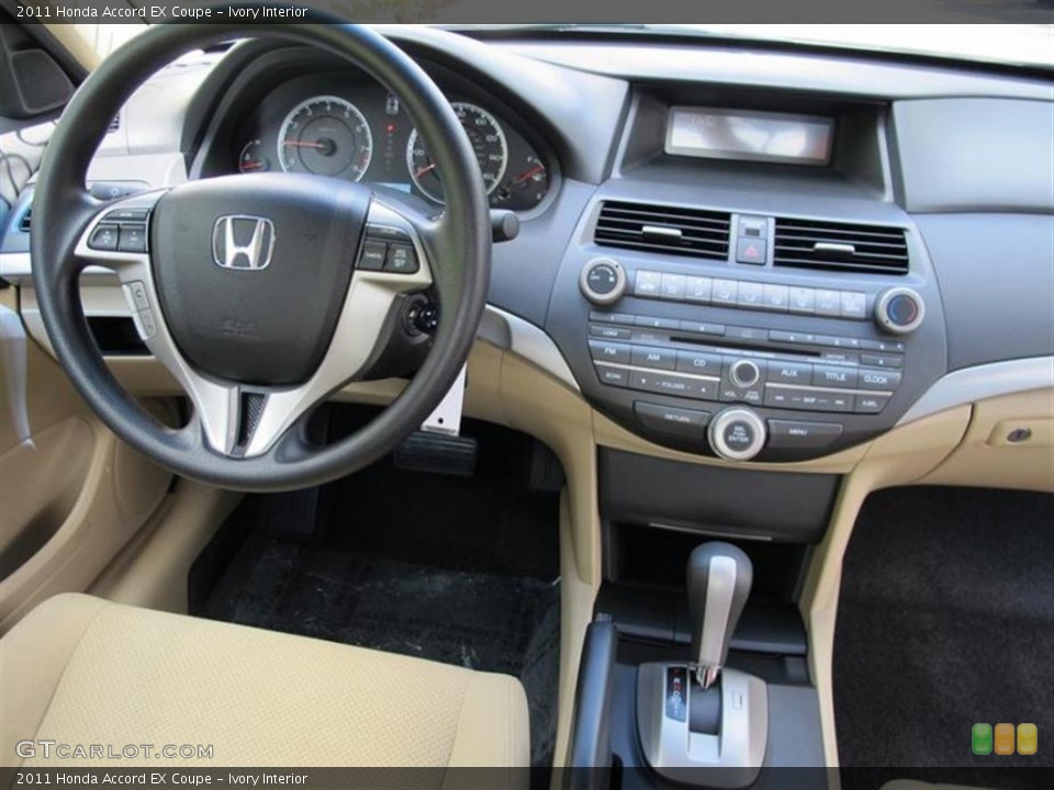 Ivory Interior Dashboard for the 2011 Honda Accord EX Coupe #53348554