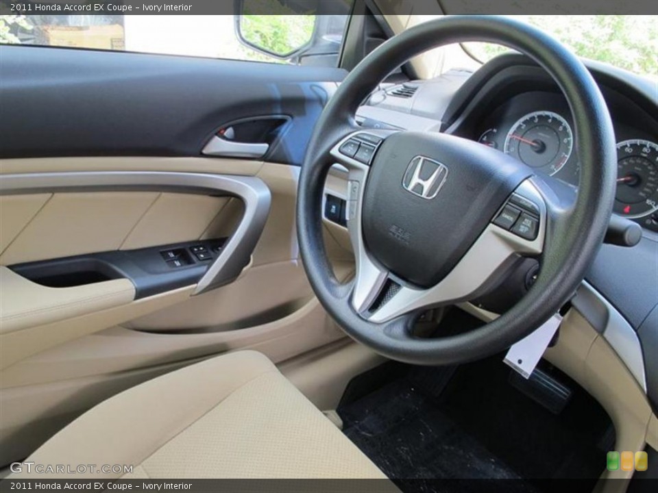 Ivory Interior Photo for the 2011 Honda Accord EX Coupe #53348569