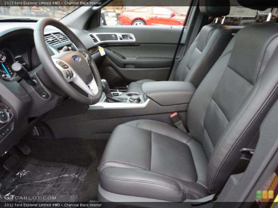 Charcoal Black Interior Photo for the 2012 Ford Explorer Limited 4WD #53350627