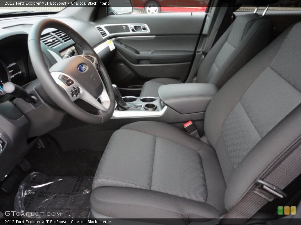 Charcoal Black Interior Photo for the 2012 Ford Explorer XLT EcoBoost #53350876