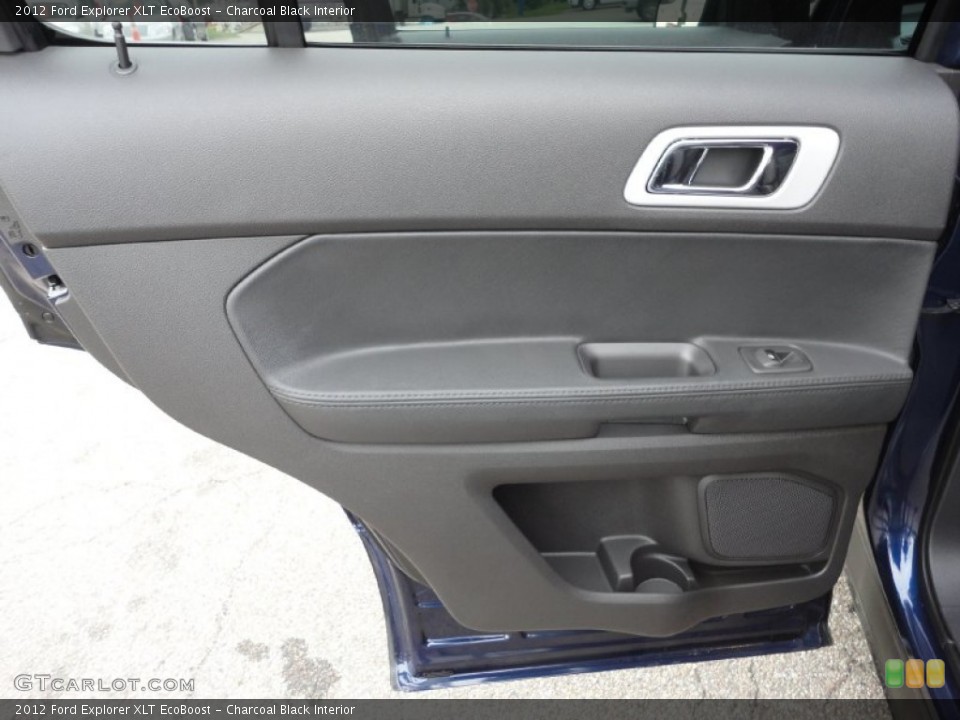 Charcoal Black Interior Door Panel for the 2012 Ford Explorer XLT EcoBoost #53350903