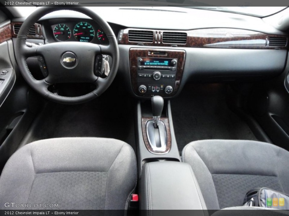Ebony Interior Dashboard for the 2012 Chevrolet Impala LT #53353306