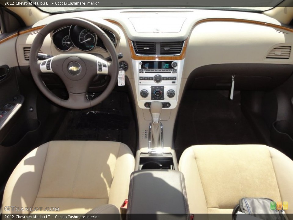 Cocoa/Cashmere Interior Dashboard for the 2012 Chevrolet Malibu LT #53353453