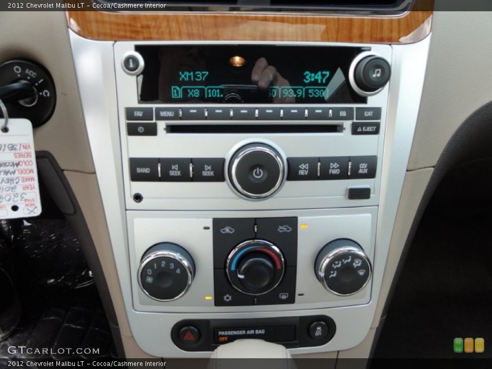 Cocoa/Cashmere Interior Audio System for the 2012 Chevrolet Malibu LT #53353486