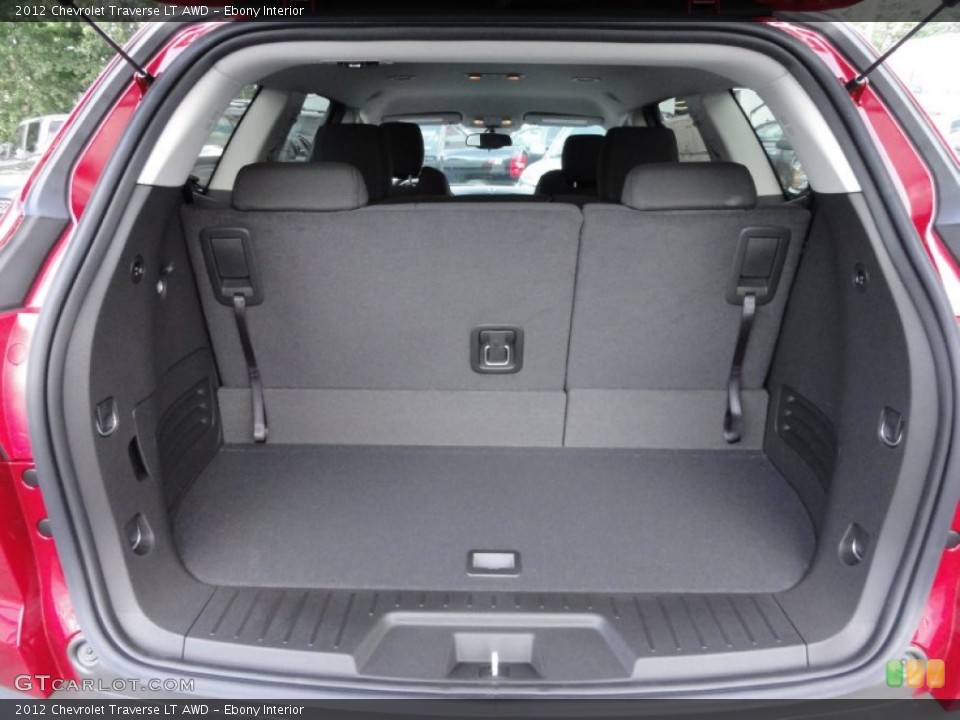 Ebony Interior Trunk for the 2012 Chevrolet Traverse LT AWD #53353591
