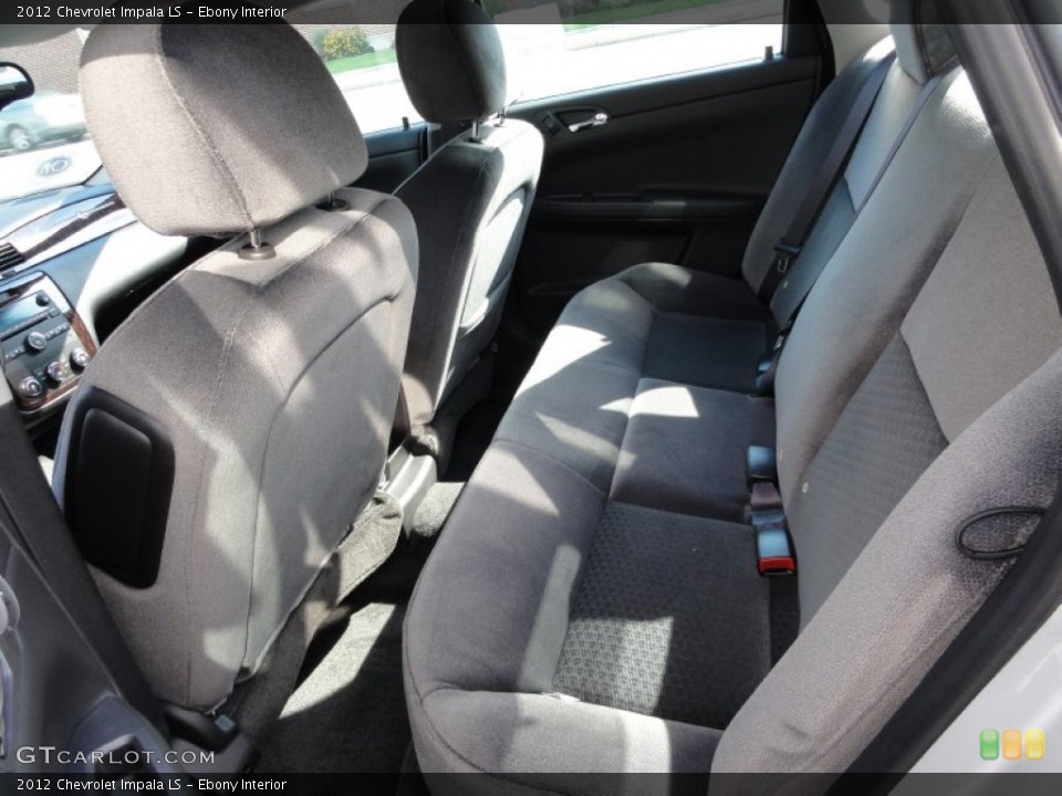 Ebony Interior Photo for the 2012 Chevrolet Impala LS #53353705