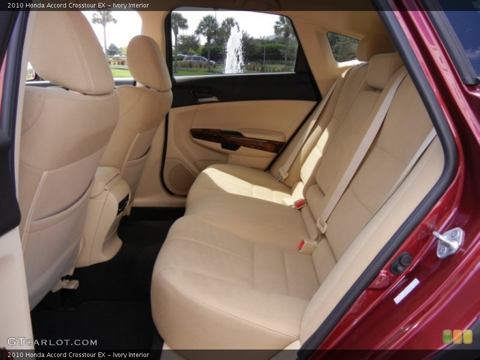 Ivory Interior Rear Seat for the 2010 Honda Accord Crosstour EX #53354647