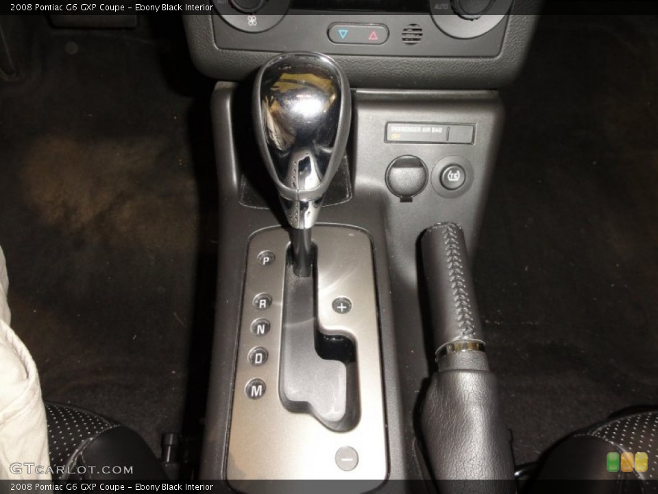 Ebony Black Interior Transmission for the 2008 Pontiac G6 GXP Coupe #53354653