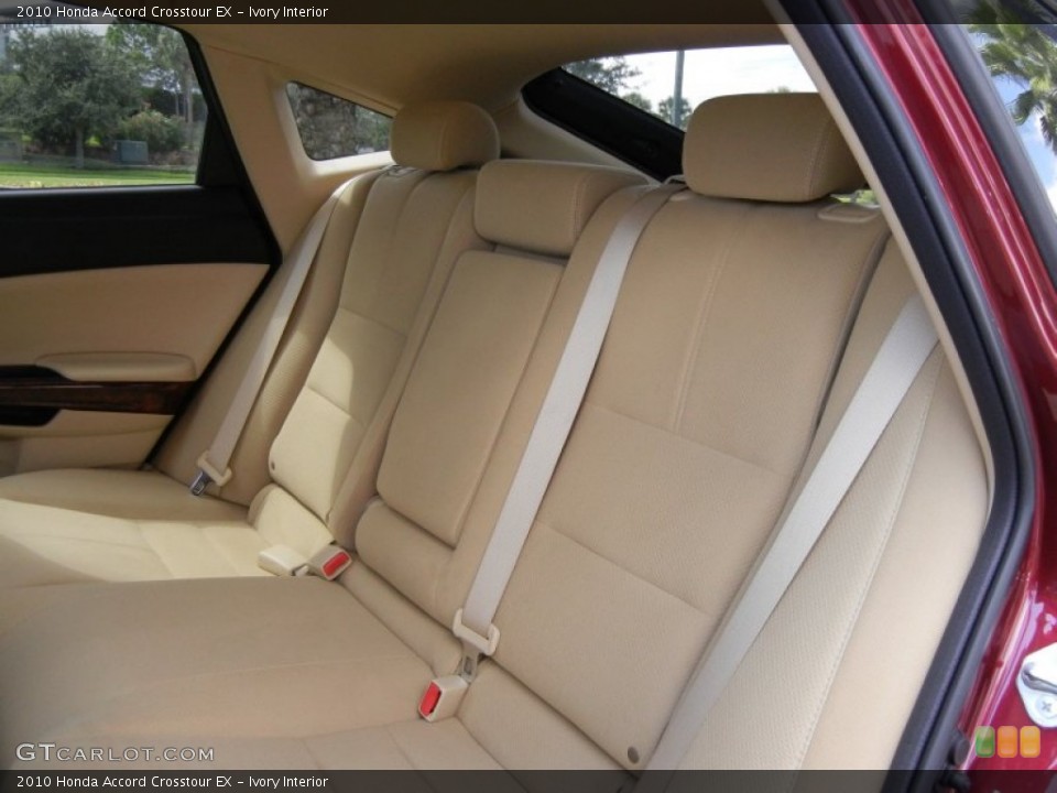 Ivory Interior Rear Seat for the 2010 Honda Accord Crosstour EX #53354656