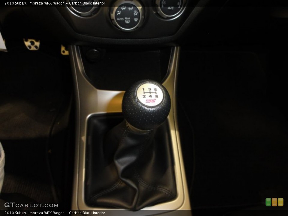 Carbon Black Interior Transmission for the 2010 Subaru Impreza WRX Wagon #53355109