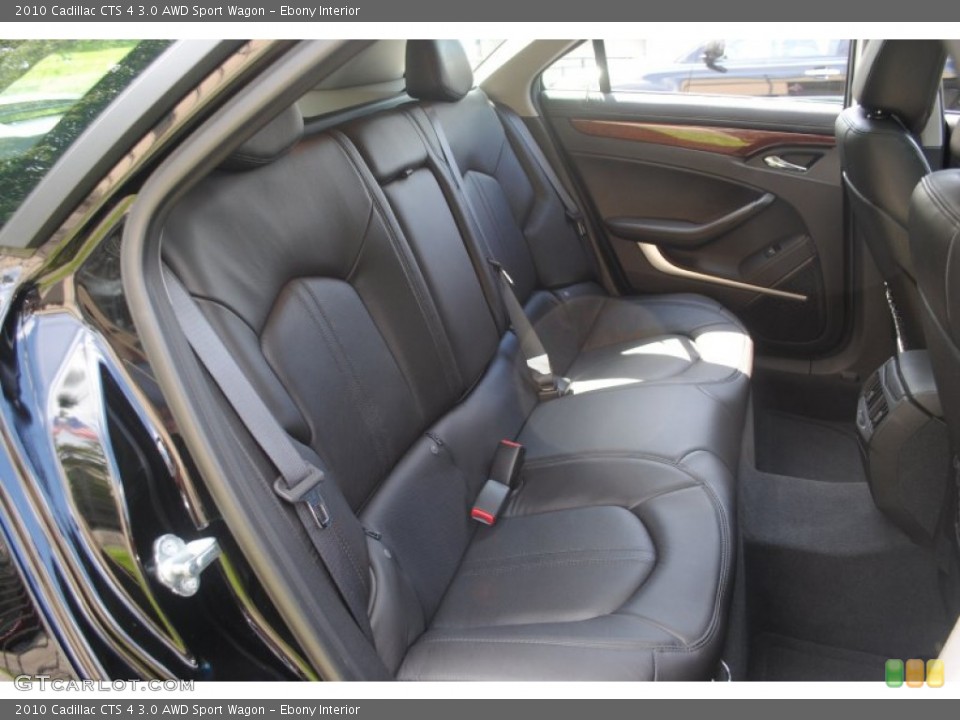 Ebony Interior Photo for the 2010 Cadillac CTS 4 3.0 AWD Sport Wagon #53355685