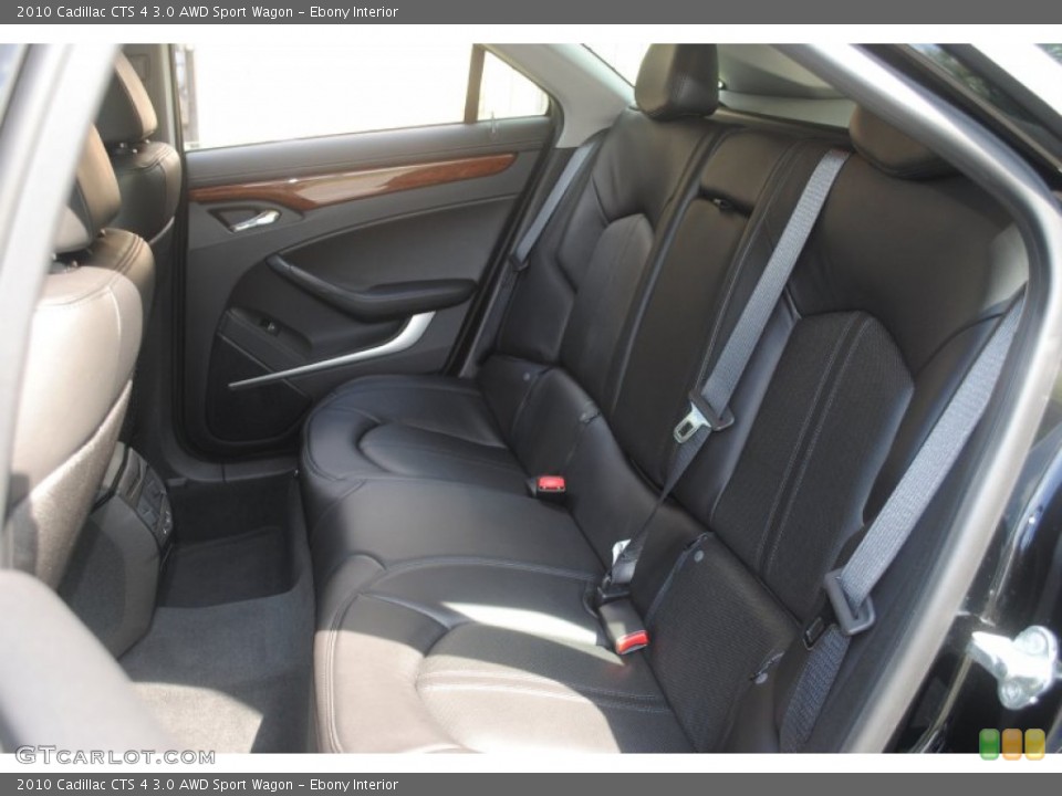 Ebony Interior Photo for the 2010 Cadillac CTS 4 3.0 AWD Sport Wagon #53355721