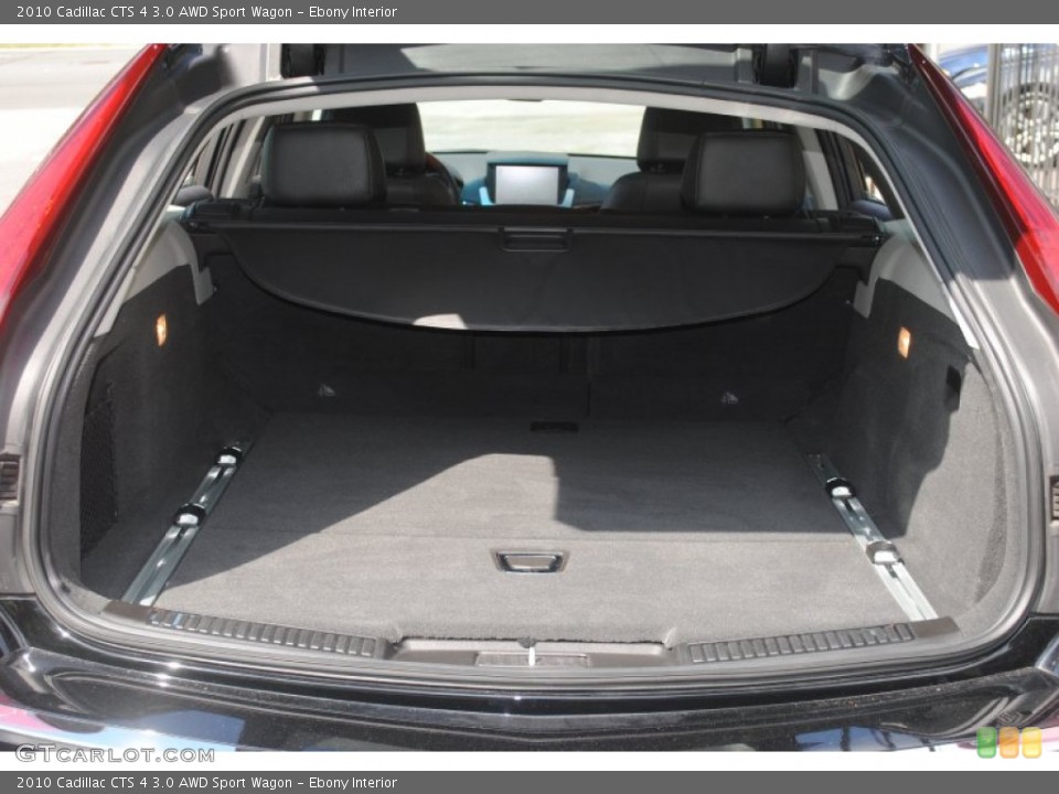 Ebony Interior Trunk for the 2010 Cadillac CTS 4 3.0 AWD Sport Wagon #53355880