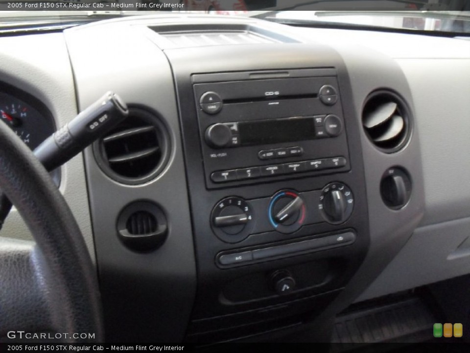 Medium Flint Grey Interior Audio System for the 2005 Ford F150 STX Regular Cab #53356087
