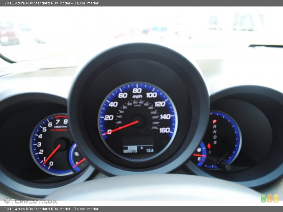 Taupe Interior Gauges for the 2011 Acura RDX  #53356558