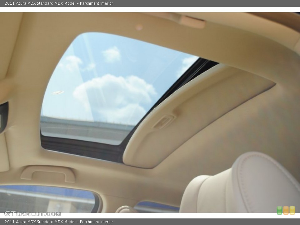 Parchment Interior Sunroof for the 2011 Acura MDX  #53356747