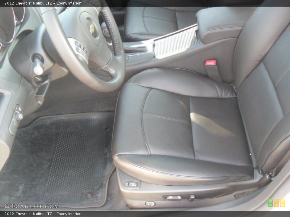 Ebony Interior Photo for the 2012 Chevrolet Malibu LTZ #53356852