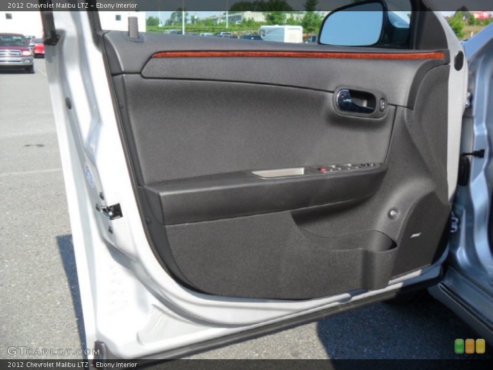 Ebony Interior Door Panel for the 2012 Chevrolet Malibu LTZ #53356879