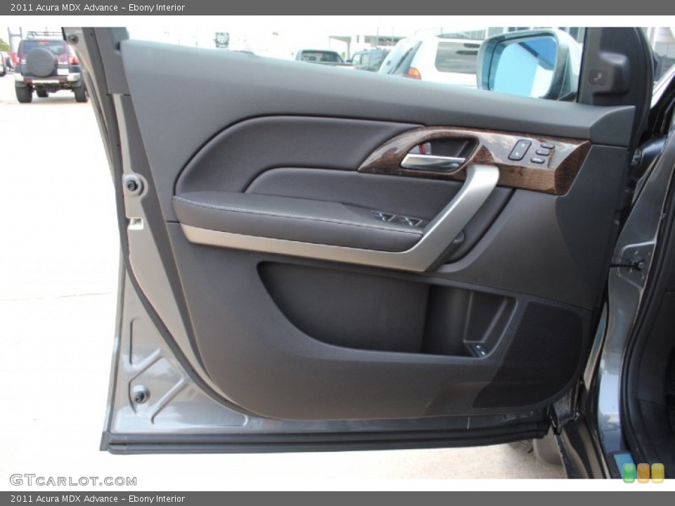 Ebony Interior Door Panel for the 2011 Acura MDX Advance #53356912