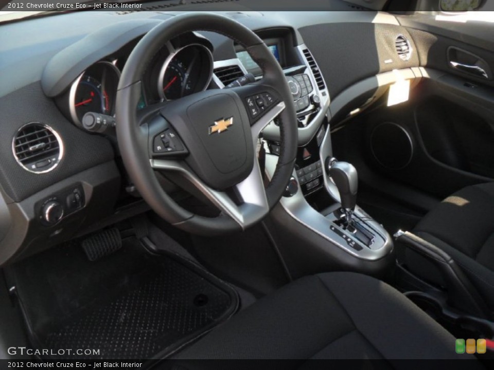 Jet Black Interior Prime Interior for the 2012 Chevrolet Cruze Eco #53357335