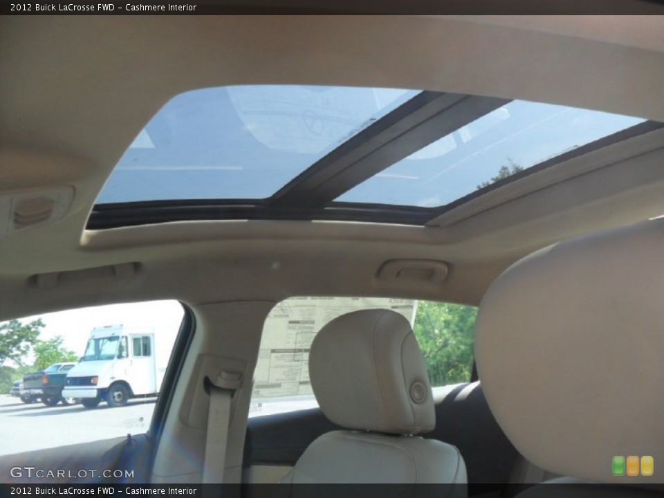 Cashmere Interior Sunroof for the 2012 Buick LaCrosse FWD #53357452