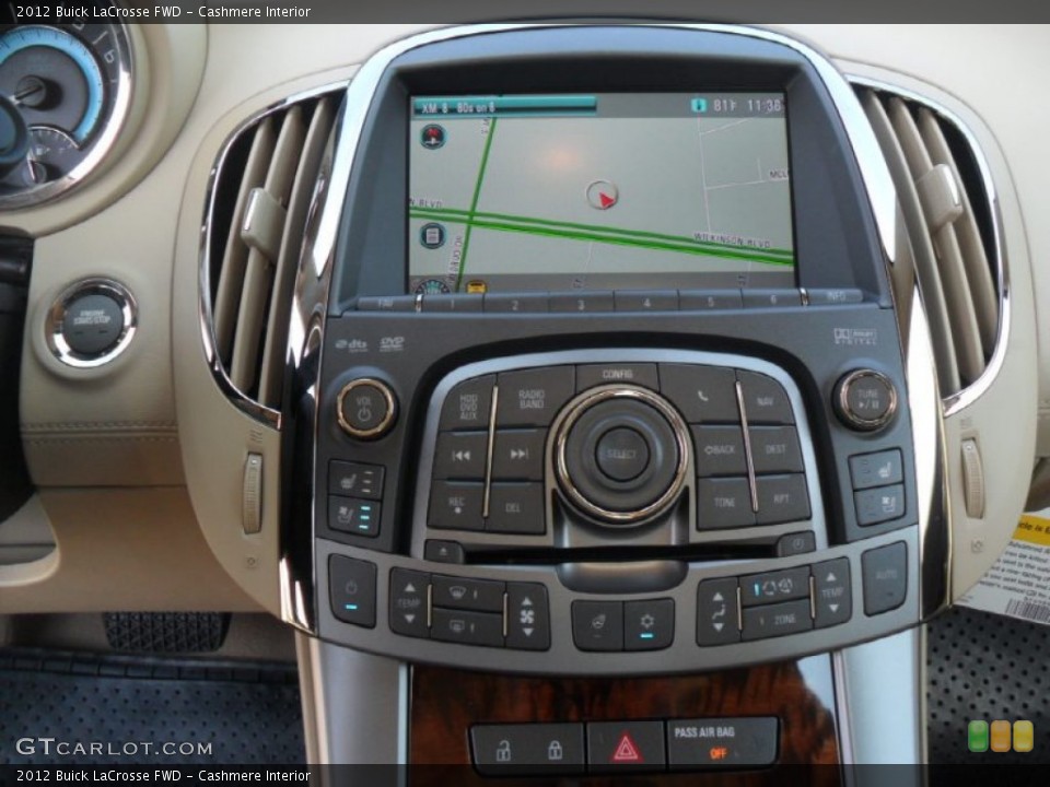 Cashmere Interior Navigation for the 2012 Buick LaCrosse FWD #53357470