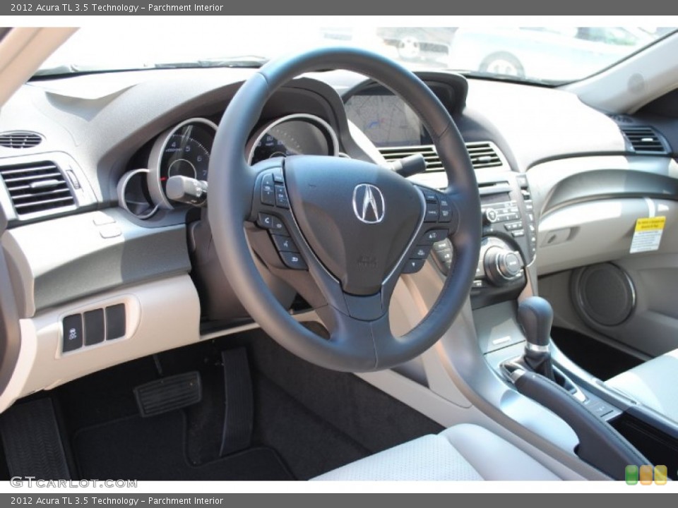 Parchment Interior Dashboard for the 2012 Acura TL 3.5 Technology #53357614