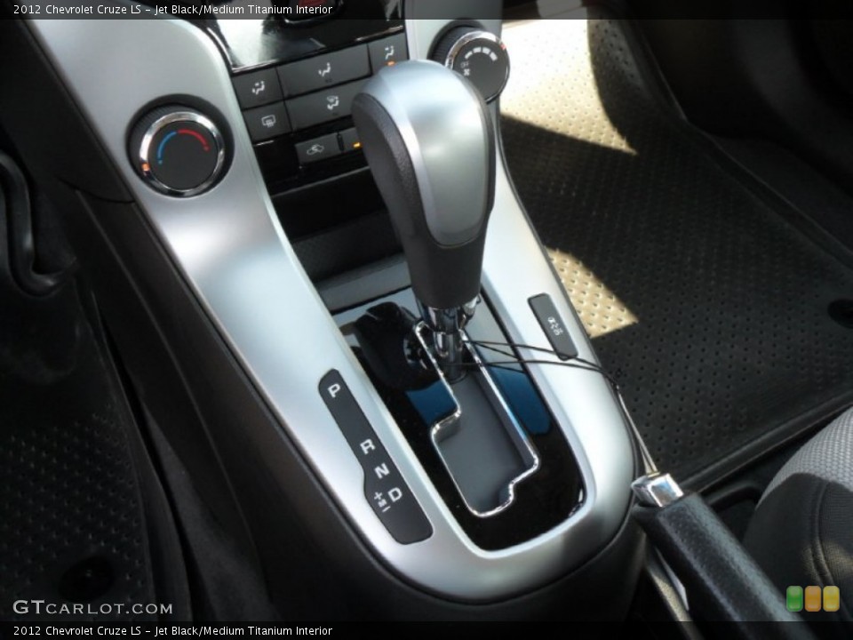 Jet Black/Medium Titanium Interior Transmission for the 2012 Chevrolet Cruze LS #53357761