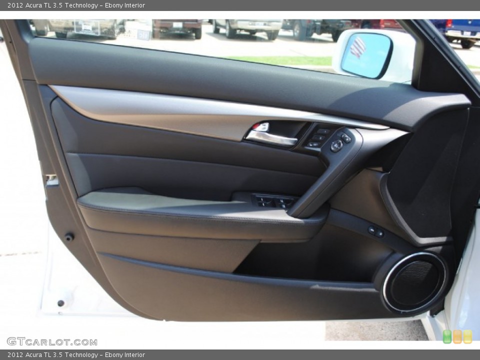 Ebony Interior Door Panel for the 2012 Acura TL 3.5 Technology #53357821