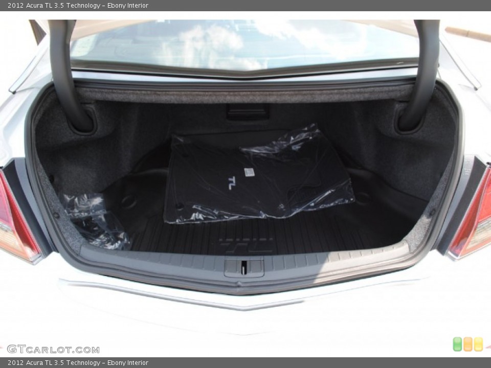 Ebony Interior Trunk for the 2012 Acura TL 3.5 Technology #53357836
