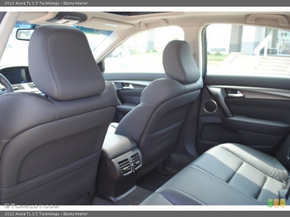 Ebony Interior Photo for the 2012 Acura TL 3.5 Technology #53357863