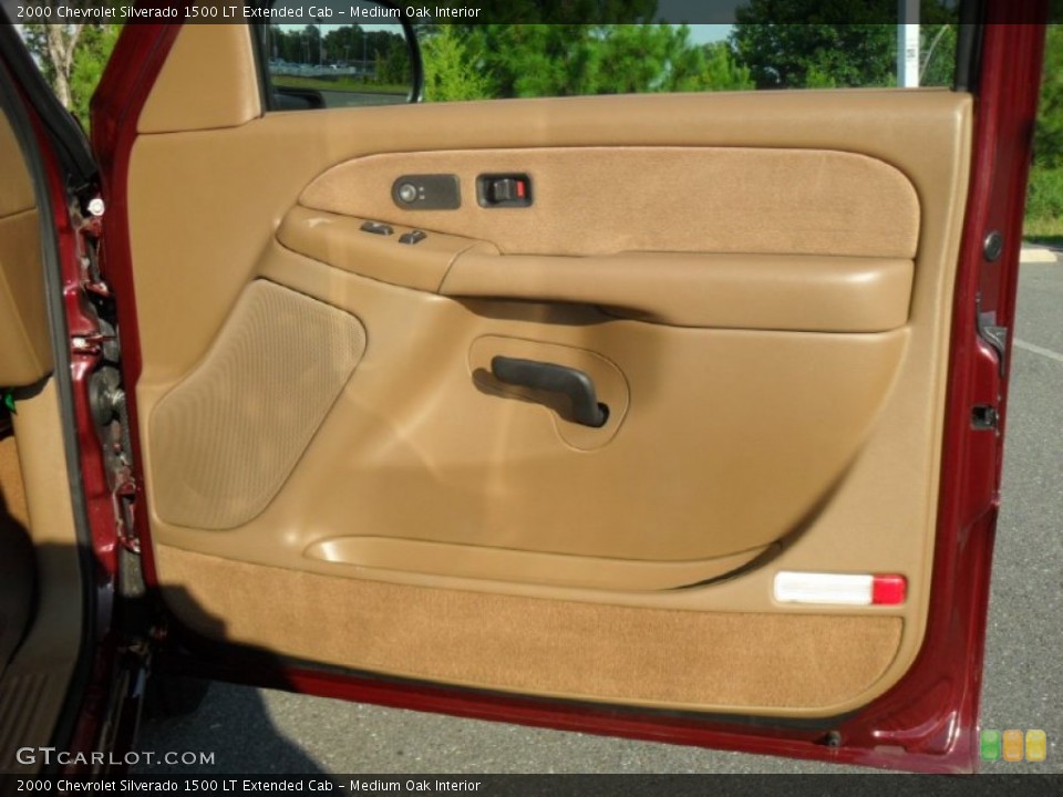 Medium Oak Interior Door Panel for the 2000 Chevrolet Silverado 1500 LT Extended Cab #53359456