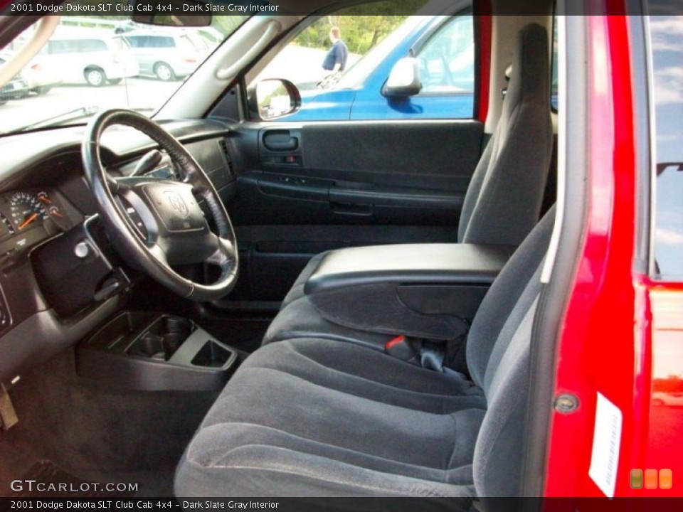 Dark Slate Gray Interior Photo for the 2001 Dodge Dakota SLT Club Cab 4x4 #53359810