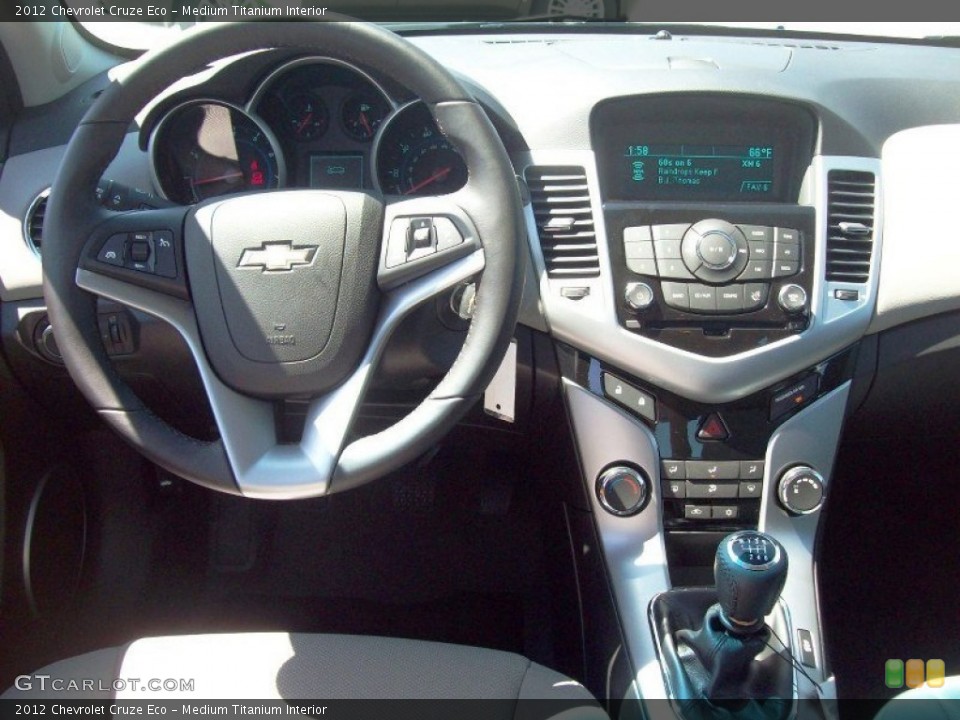 Medium Titanium Interior Dashboard for the 2012 Chevrolet Cruze Eco #53362231