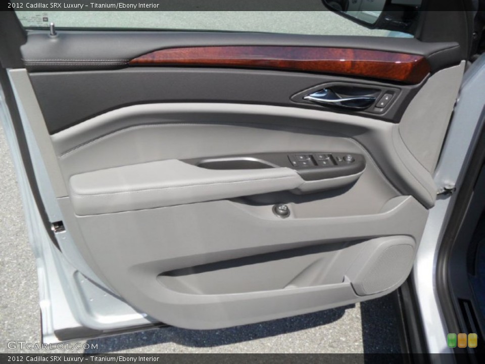 Titanium/Ebony Interior Door Panel for the 2012 Cadillac SRX Luxury #53364929