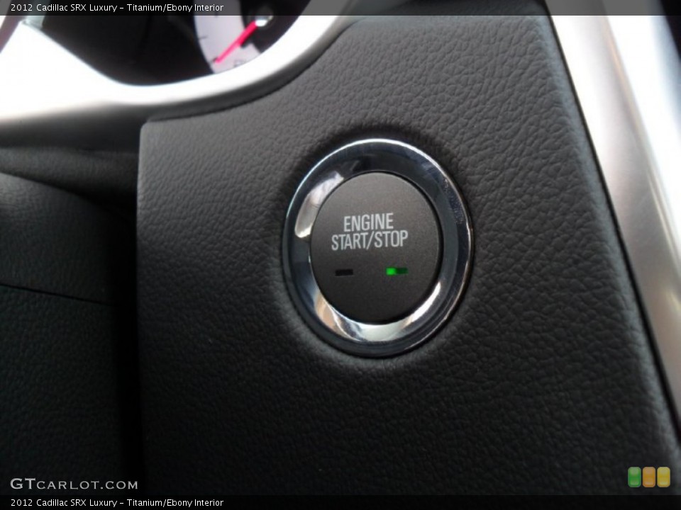 Titanium/Ebony Interior Controls for the 2012 Cadillac SRX Luxury #53364956
