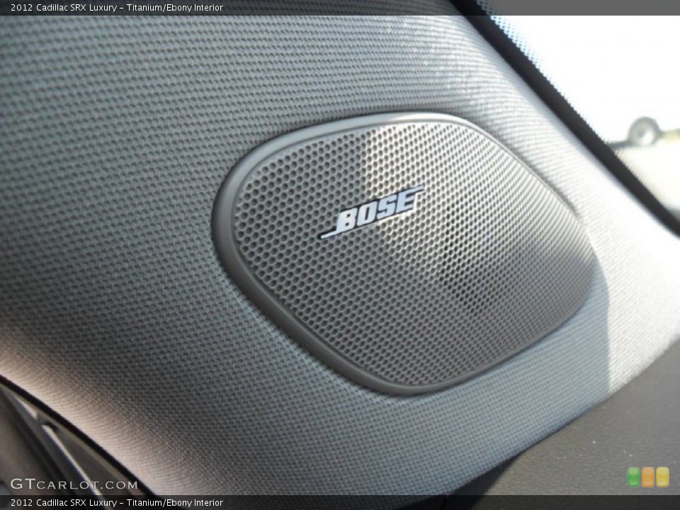 Titanium/Ebony Interior Audio System for the 2012 Cadillac SRX Luxury #53365028