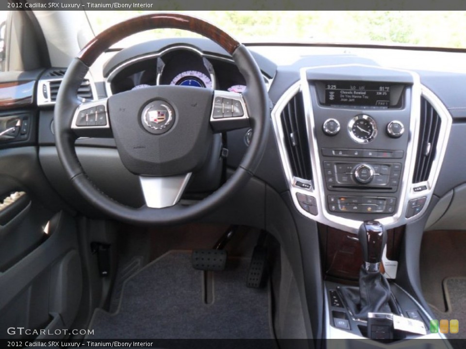 Titanium/Ebony Interior Dashboard for the 2012 Cadillac SRX Luxury #53365055